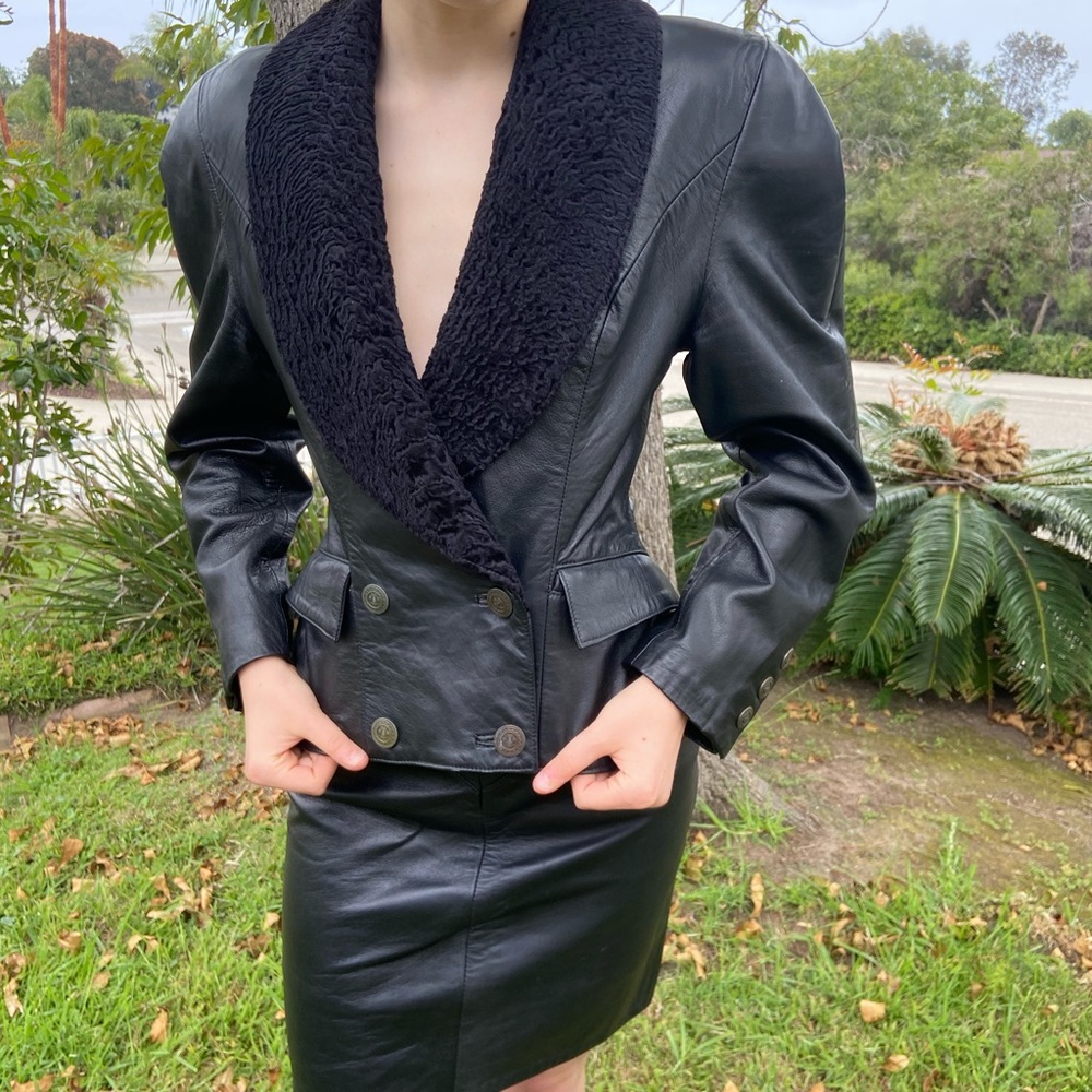 80s vintage peplum Jacket